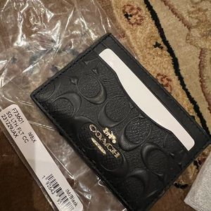 Coach credit card holder